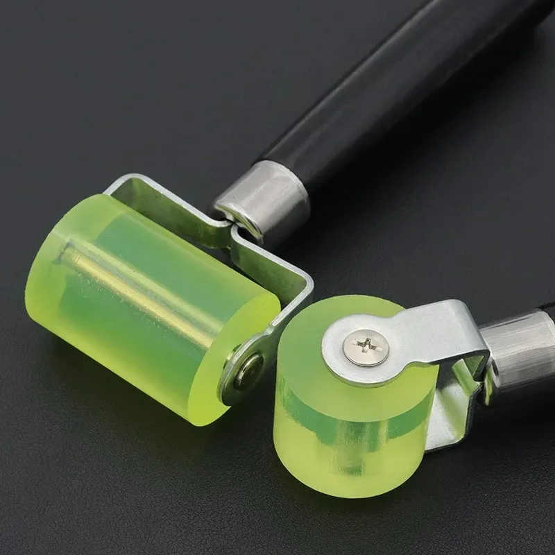 3/5cm Width Rubber Seam Roller Sticky Mural Pressure Rolling Wheel for Wallpaper Car Sound Deadener Application