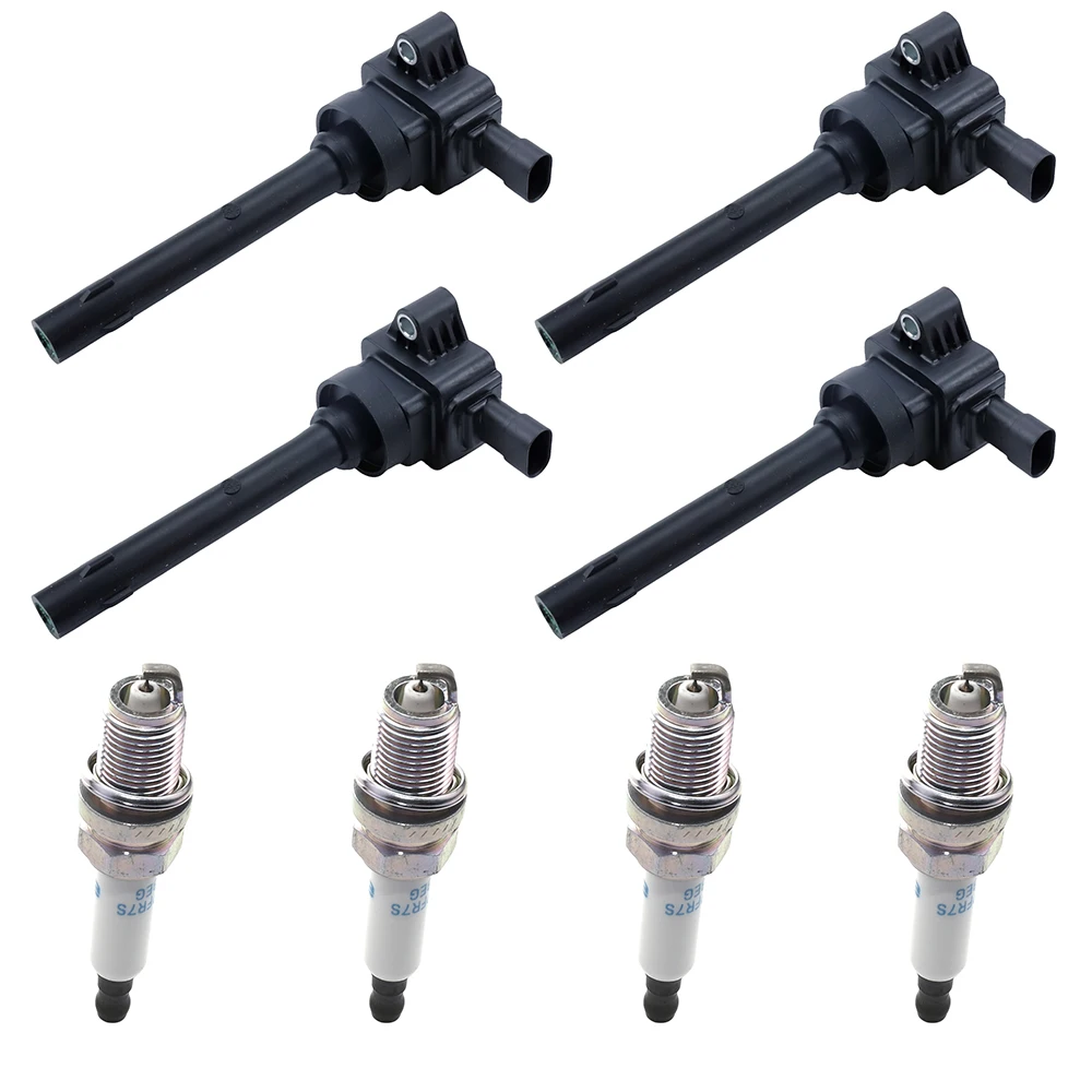 

Ignition Coils + Spark Plugs Kit For HAVAL H6 1.5 2013- H2 H2S GREAT WALL C50 HOVER H6 F01R00A052 3705100-EG01T 3705100-F0000