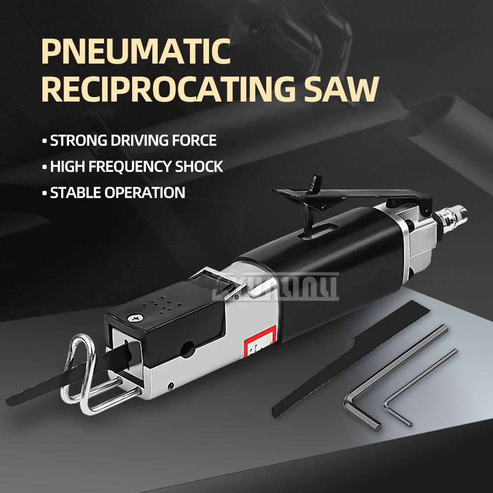 Car Sheet Metal Fender Pneumatic Saw Metal Plank Cutting Saw Wind Saw Thin Metal Cutting Machine Reciprocating Saw