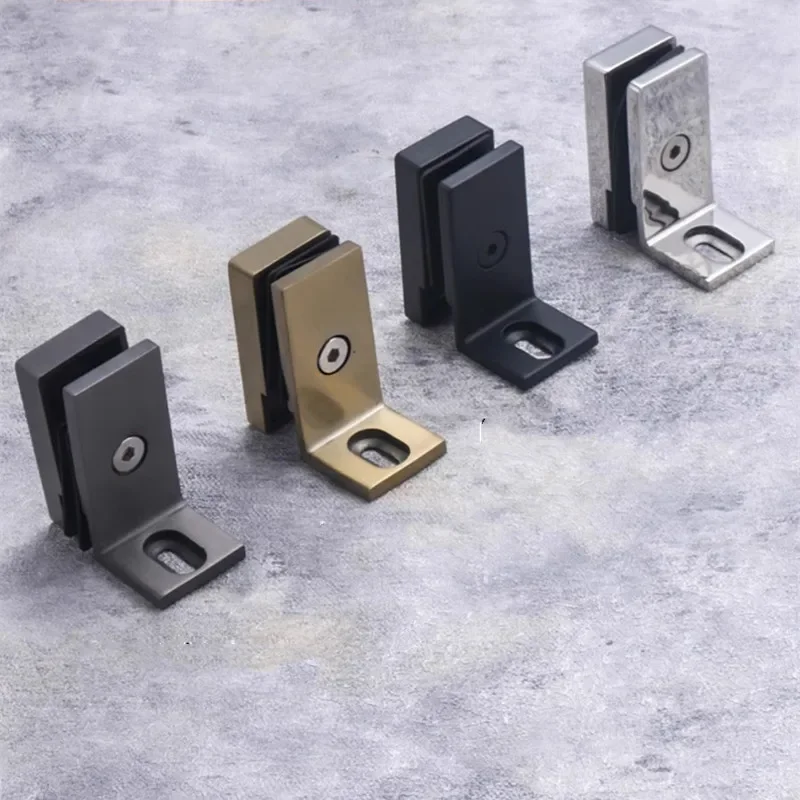 

Утолщенная прецизионная литая перегородка из нержавеющей стали 304, перегородка для душа, ванной комнаты, крепежный зажим для стекла, фиксирующий угловой код (A0152-1)