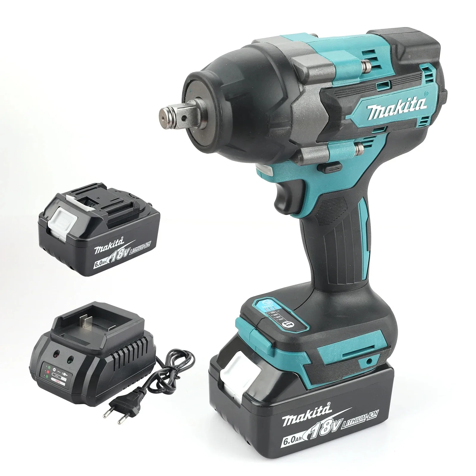 Makita DTW700 Cordless Brushless Electric Wrench 1000Nm High Torque Driver Tool with Auto Stop for 18V Battery System