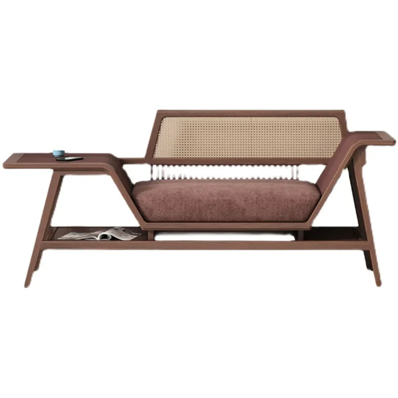 

Китайский шезлонг из цельного дерева, спальня, маленькая квартира, одноместное кресло, шезлонг, кровать, ленивый диван