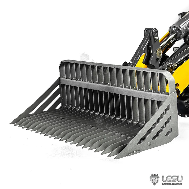 1/14 AT-C0021-B MCL8 loader all-metal screen bucket LESU