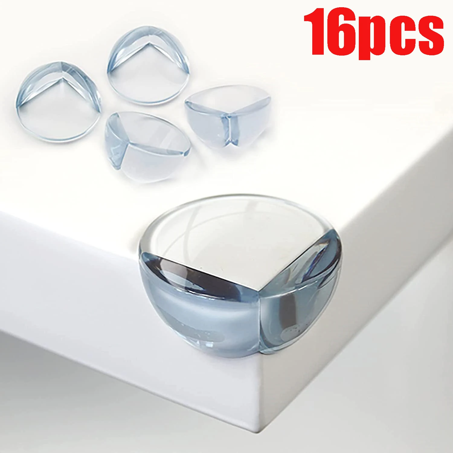 

Children Baby Safety Silicone Protector Table Corner Edge Protection Cover Soft Transparent Children Anticollision Edge Guards