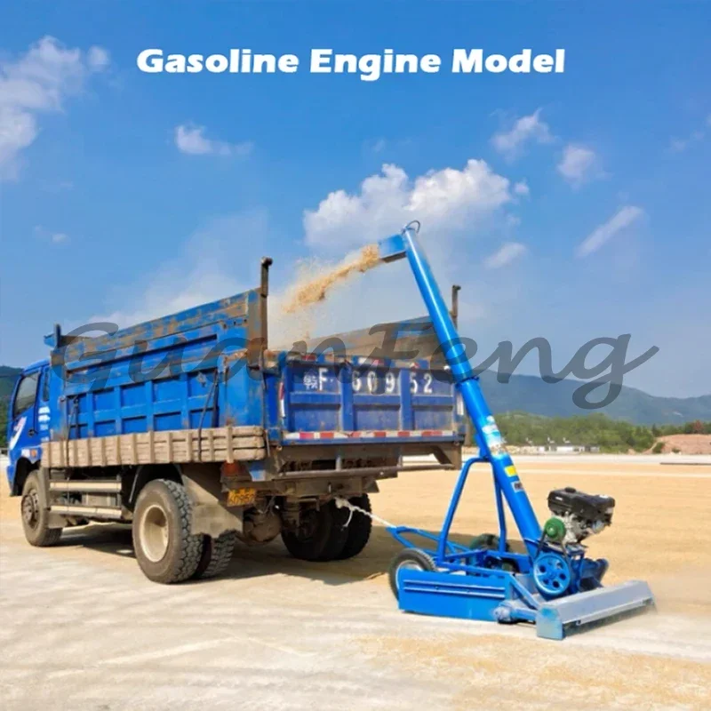2.5-Meter Overhead Rotating Grain Collection and Loader, Automatic Grain Cleaning, Harvesting and Processing Equipment