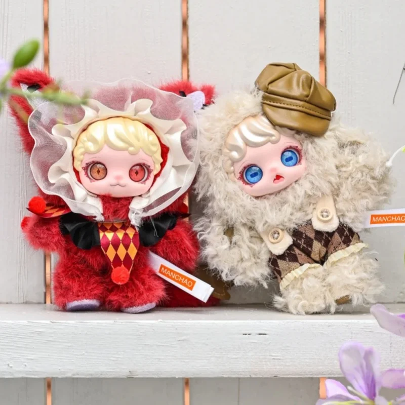 

MANCHAO Blind Box Forgotten Realm Series Collectible Kawaii Plush Vinyl Dolls Anime Figure Toys Girls Boys Gift