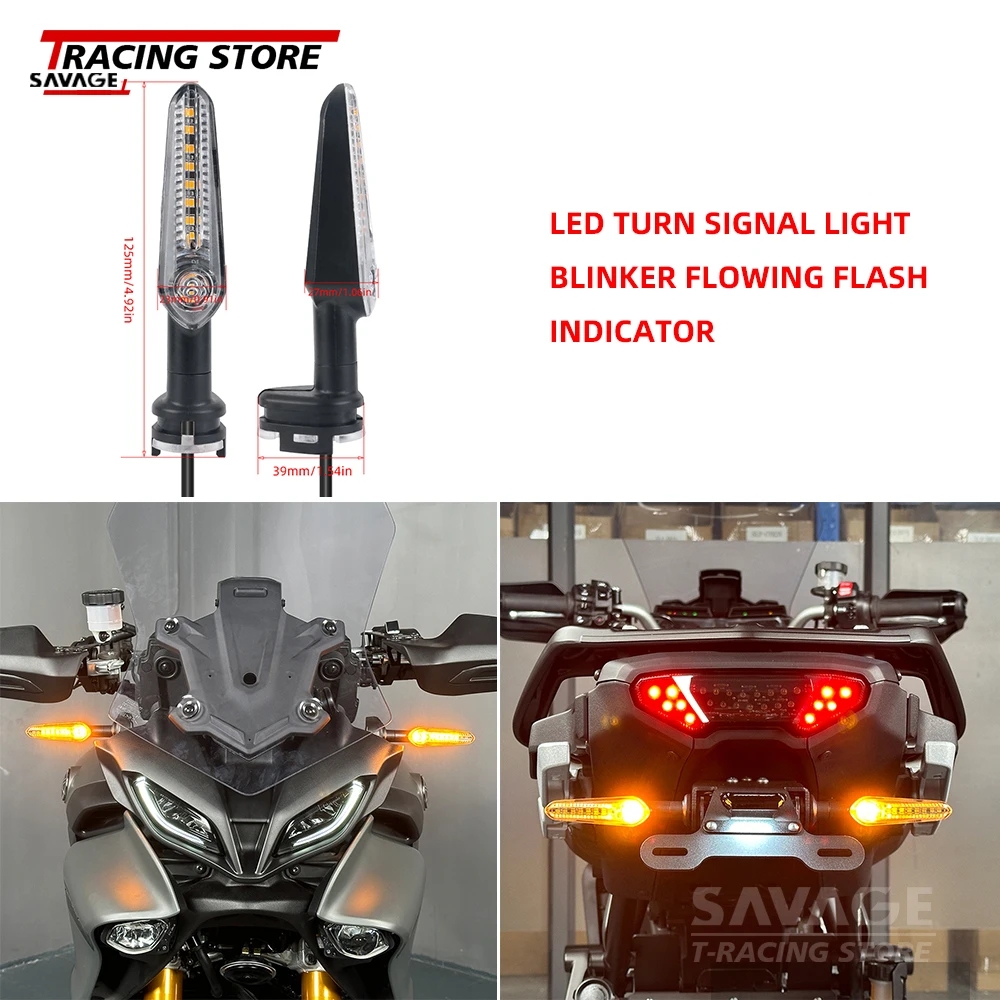 For YAMAHA Tracer 900 /GT 9 /GT 9GT 900 GT License Plate Navigation Holder Turn Signal  Tail Light Frame wheel Sliders Protector