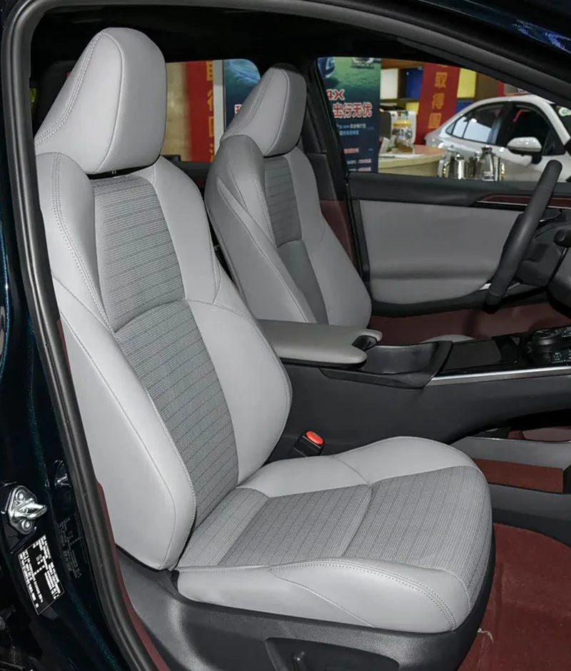 Custom Fit for Toyota 2022 BZ4X Limited Car Seat Cover Accessories Full Set Full Surround Front and Rear Full Set Accessories