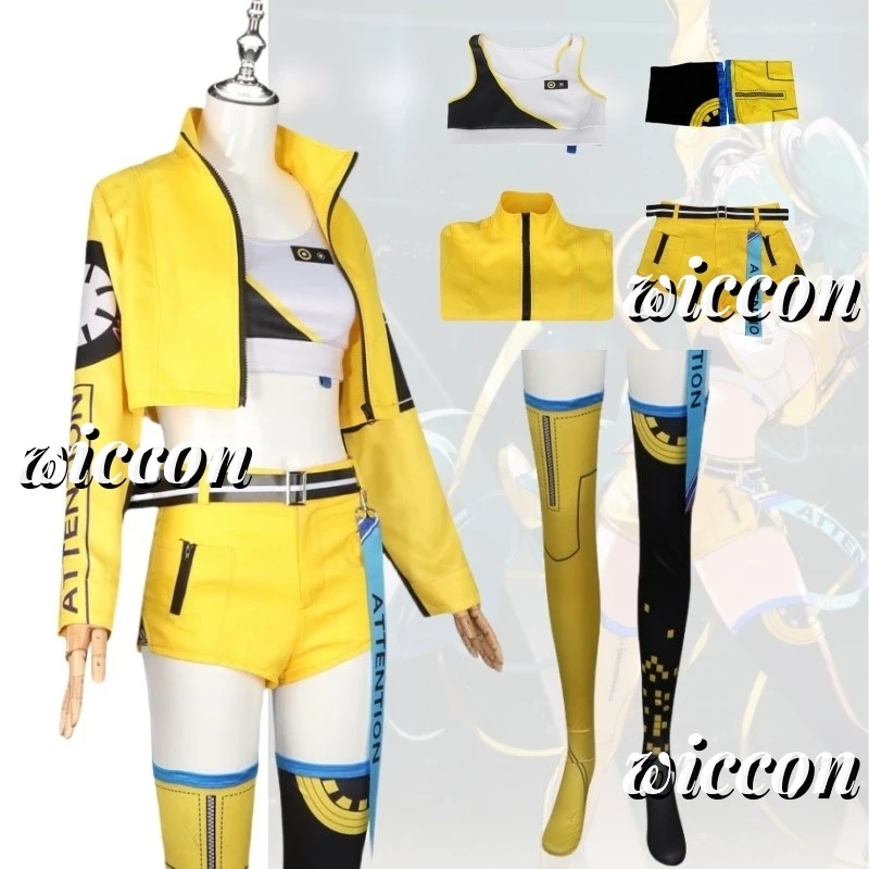 New Mikuu 17th Anniversary Cosplay Anime Game Project Sekai Colorful Stage Stage Costume Kawaii Halloween Party Fancy