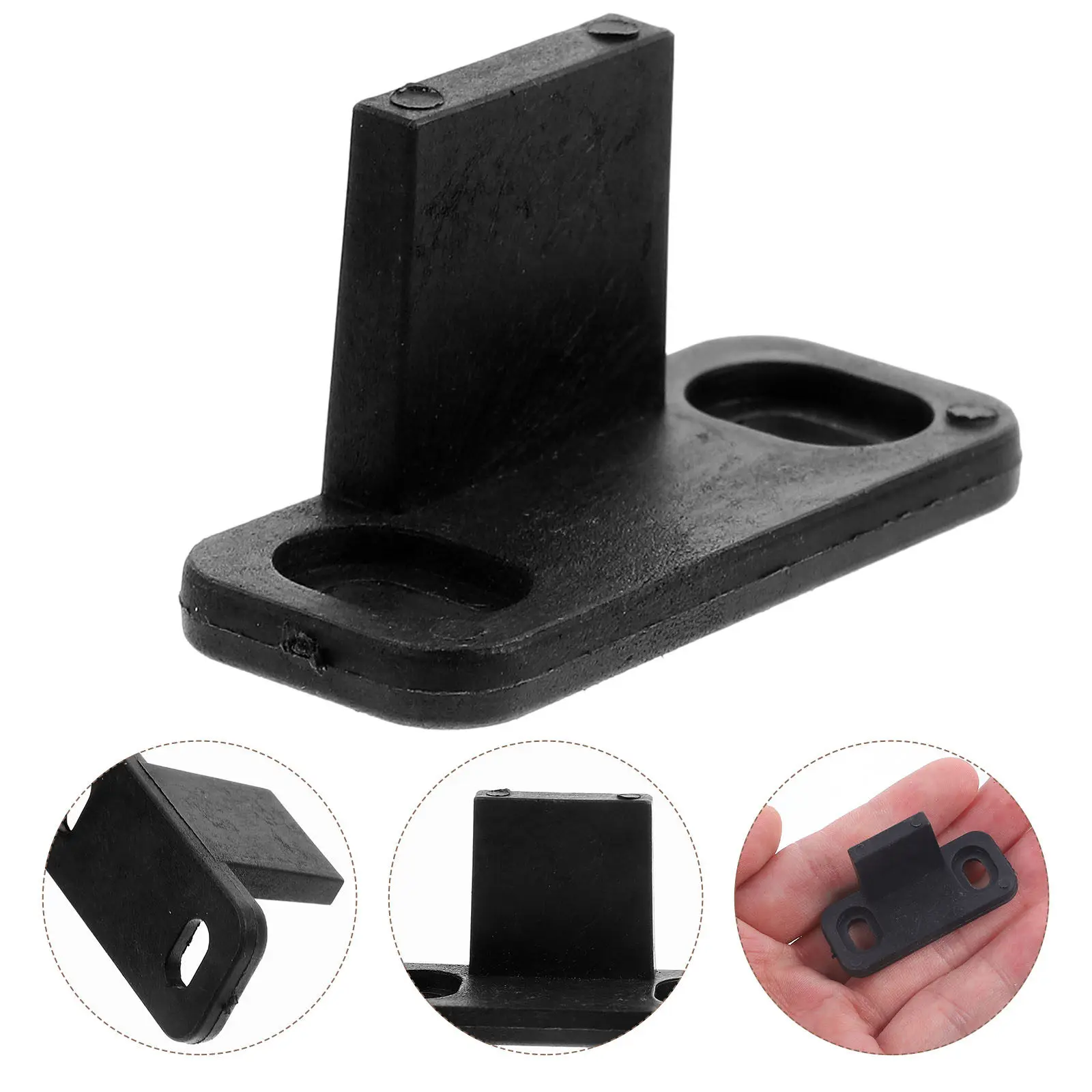 4 Pcs Pocket Door Floor Guide Track Sliding Closet Guides Kit Bottom System for