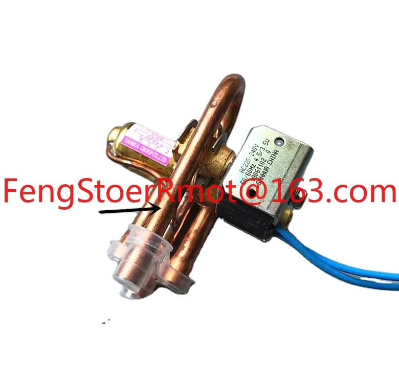 Air conditioning four-way reversing valve 1p air conditioning air source heat pump with coil valve