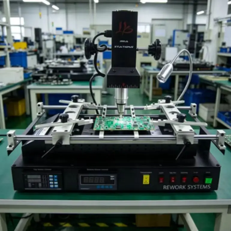 

LYBGA IR8500 IR BGA Original Soldering Rework Machine with 184pcs 90MM BGA Reballing Stencil kit Welding Reballing Machine