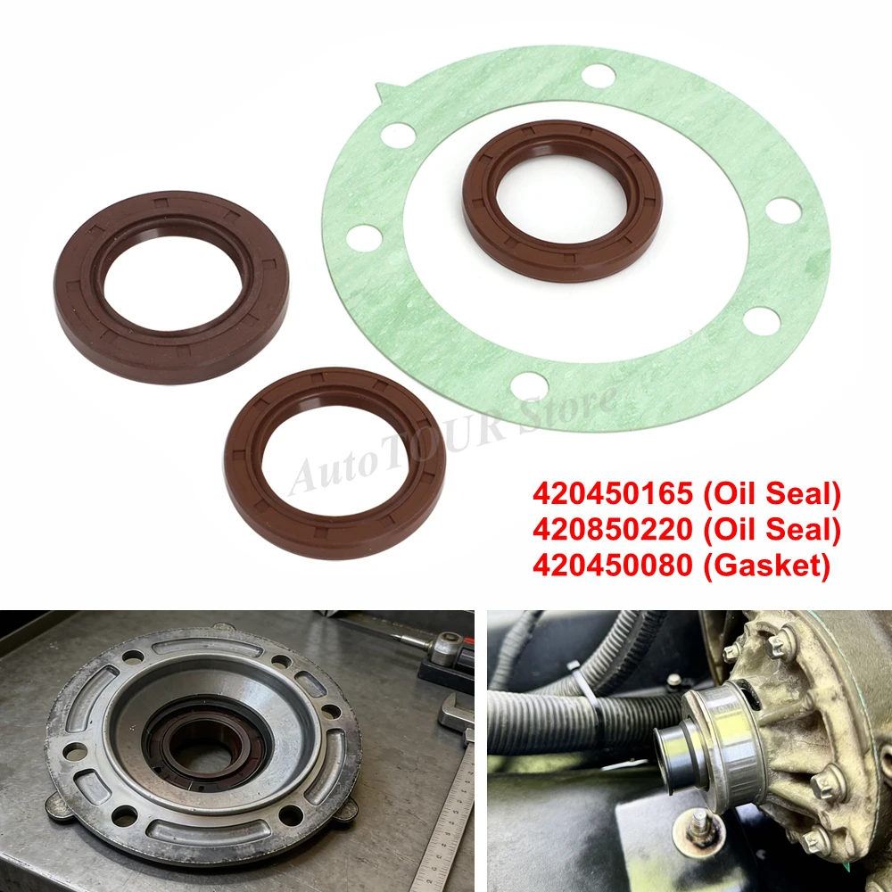 Crank Seal Gasket Kit For Sea-Doo Seadoo GTI GTS STDR HO TRIXX Spark DT NA 2-Up 3-Up 900 2014-2021 420450165 420850220 420450080