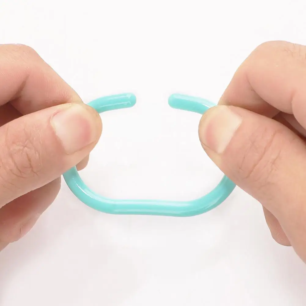 12Pcs Shower Curtain Hook Universal Bathroom Shower Rod C-shaped Ring Hanger Holder Gazebo Mosquito