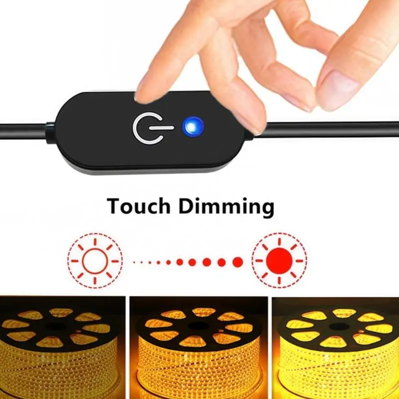 Touch Dimmer Switches Controller for LED Lighting Touch Inline Dimmer USB Cable