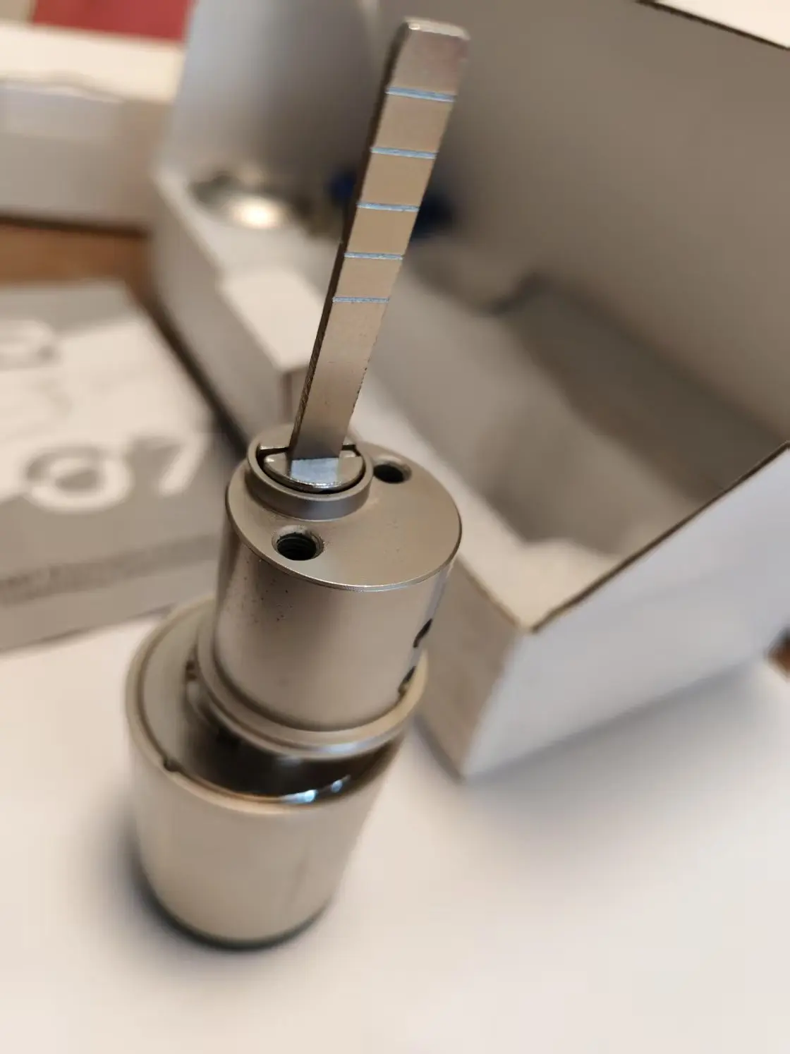 UK Waterproof IP67 Smart Night latch electronic lock cylinder TTlock APP RFID Card External lock body Smart cylinder door lock