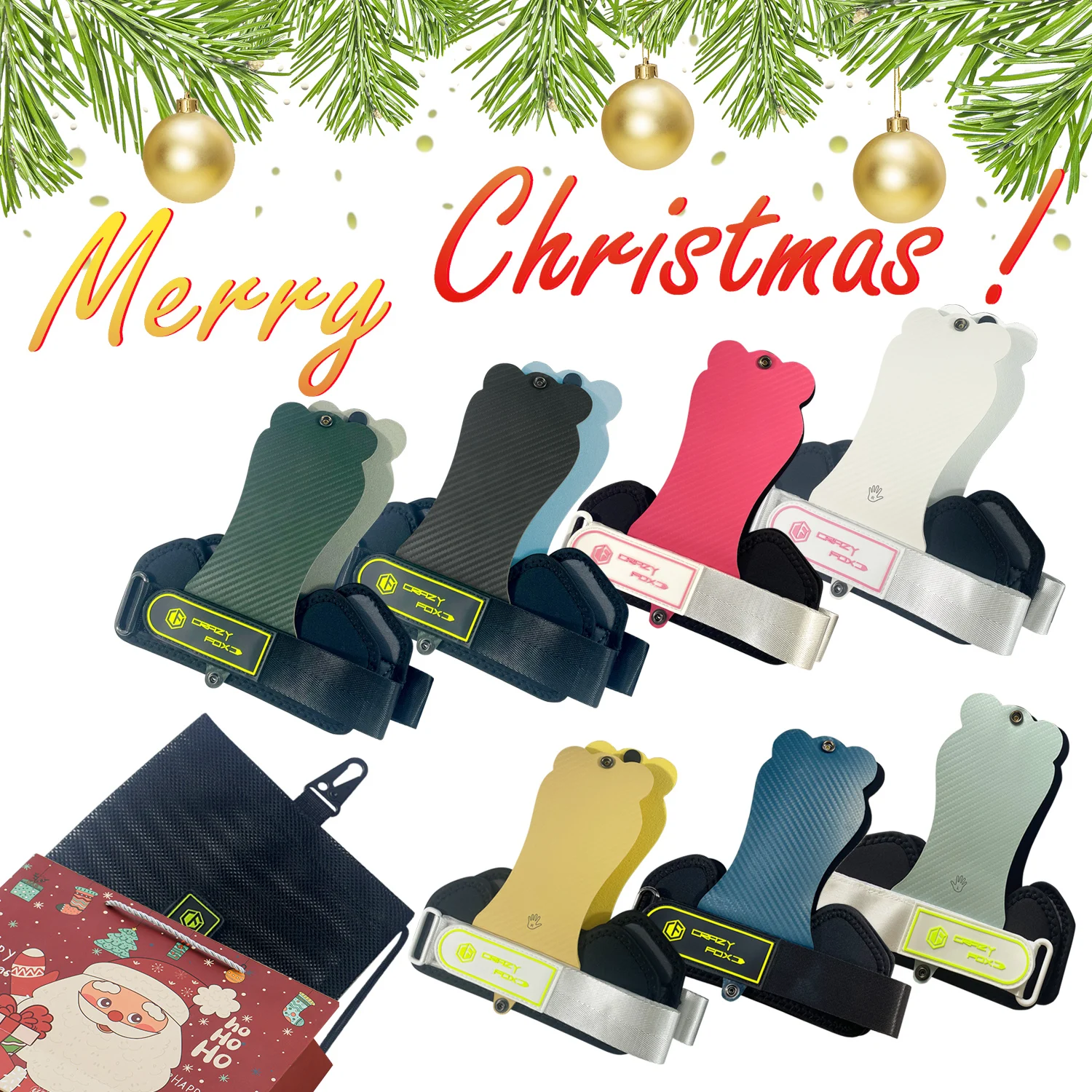 

Новая лягушка, рождественский подарок, ручка для ладони, ручка для камени, Sapo, без магния, более удобные для подтягивания и захвата, перчатки для тяжелой атлетики