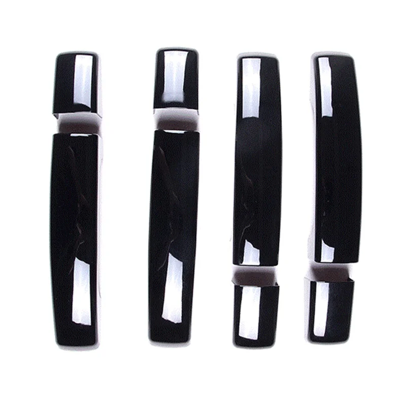 

N31R_Накладка на внешнюю дверную ручку автомобиля, наклейка для Land Rover Discovery 4 2010-2016, аксессуары, черный без отверстия