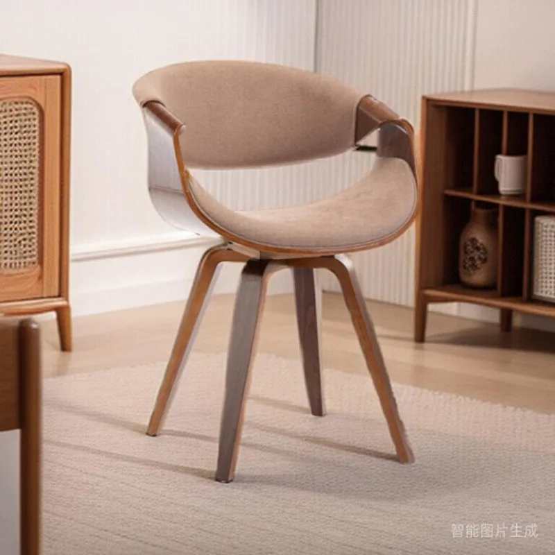 

*e for Modern Upholstered Dining Chair with Wooden Frame Swivel Accent Chair for Kitchen Dining Room and Living Room *x