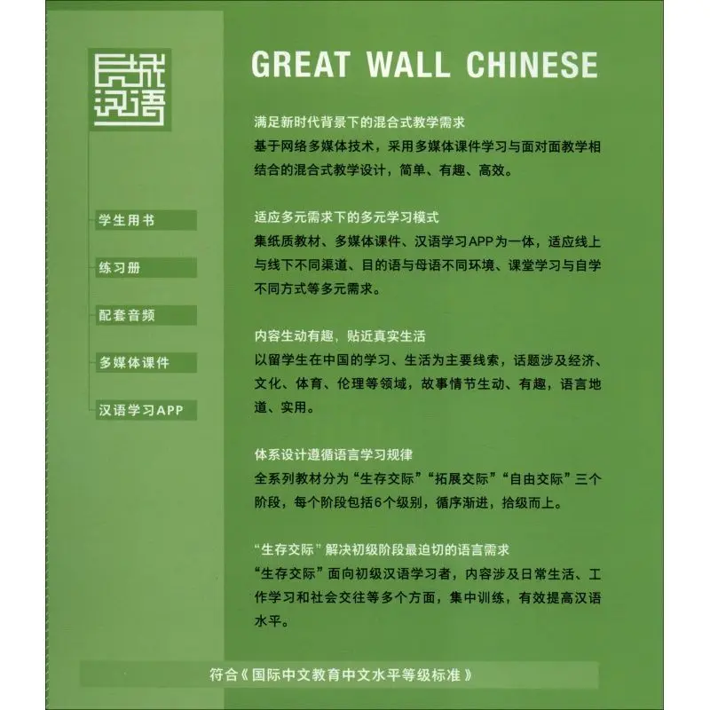 2021 Great Wall Chinese Essentials in Communication Textbook  Vol. 6 (2nd ed. ) for Chinese Learners