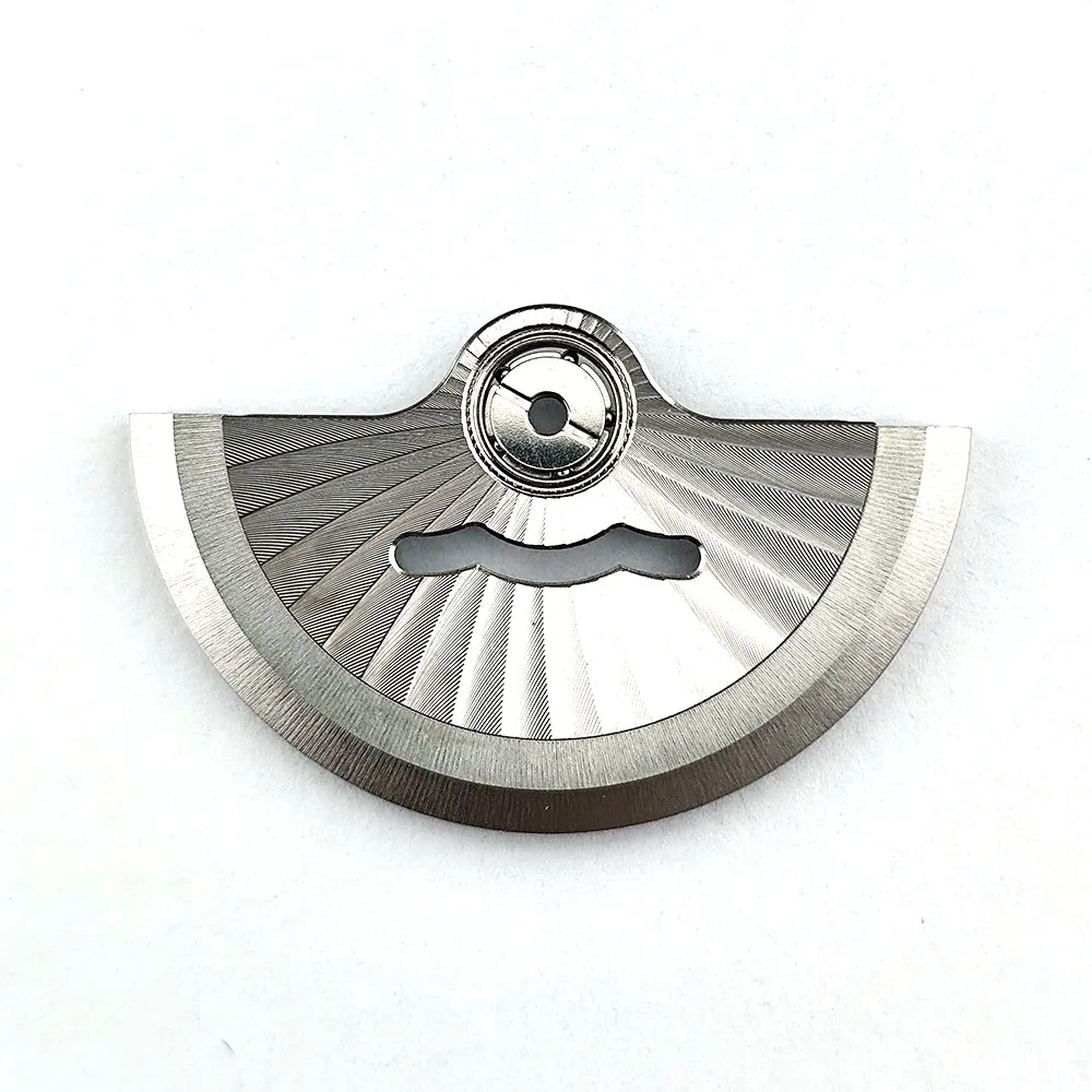 Oszillierendes Gewicht für NH35 NH36 NH38 4R Uhrwerk, Metallrotoren, kompatible Ersatzteile, schwarze, blaue und roségoldene Rotoren – Detail 8