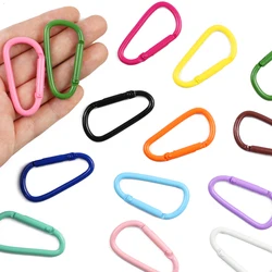 2~20pcs Colorful Lobster Key Clasps Climbing Hook Dolls/Label Hand Tag Connector Baking Paint For Jewelry Making DIY Accessories