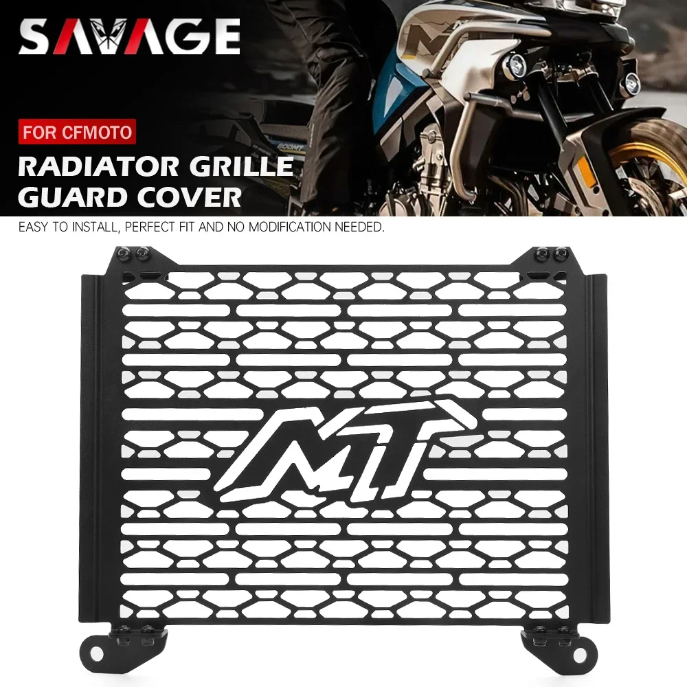 For CFMOTO 800MT Motorcycle Radiator Grille Guard Cover CF MOTO 800 MT MT800 2022 2023 2024 Engine Radiator Grill Net Protector