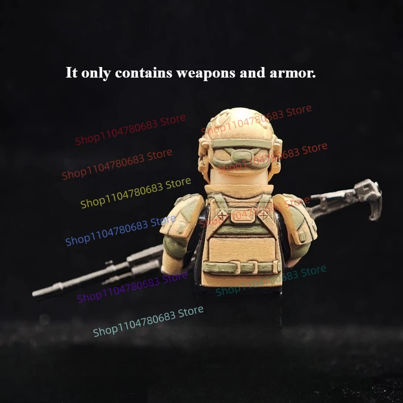 MOC جديد بنة دمية دمية صغيرة خدعة MAS2.0 لعبة مدرعة هدية الحلي جمع #2