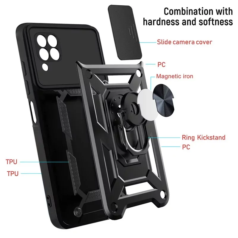 Camera Protection Phone Cover For Redmi 10 Note 11 10 Pro 10T 10S Case  For POCO M4 M3 Pro 5G F3 X3 Shockproof Case