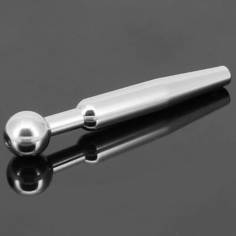 Stainless Steel Urethral Sound Dilator Penis-Plug for Male Masturbator Penis