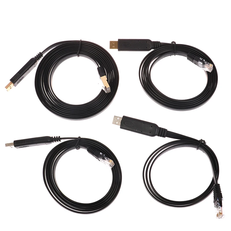 1/1.51.8/3M da USB a RJ45 per Cisco USB Console Cable Debug Line per Cisco H3C HP Arba 9306 Huawei Router Rollover Console