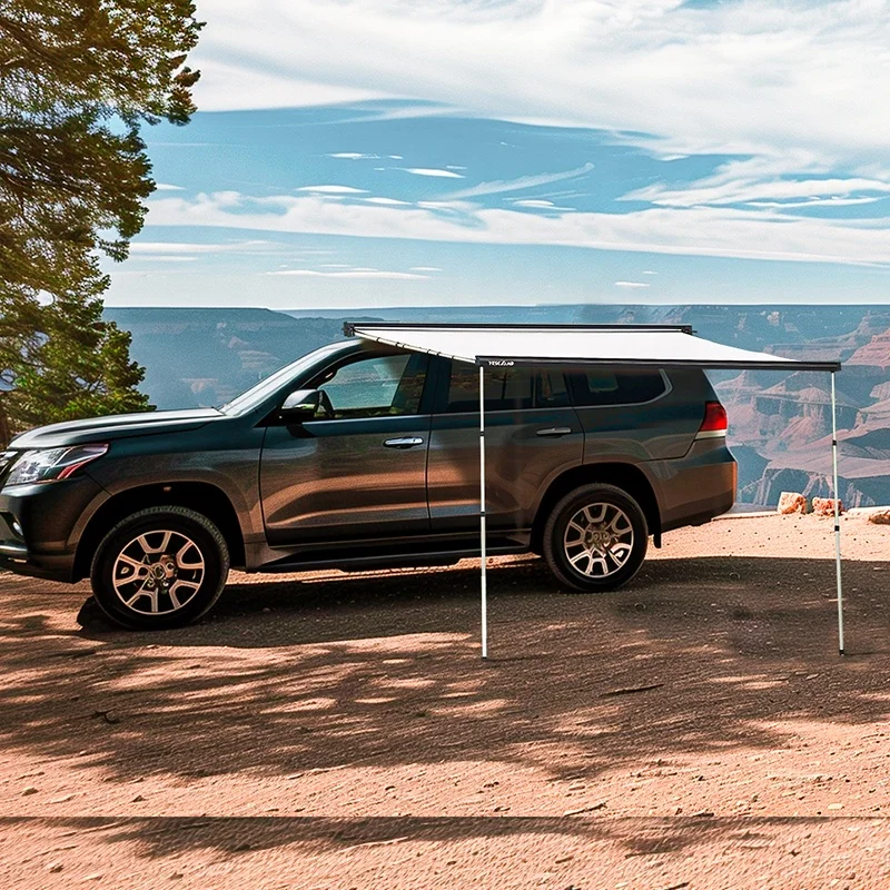 

4wd Waterproof Car Awning Camper 4x4 Awning Rooftop Awning Suv Retractable for Camping