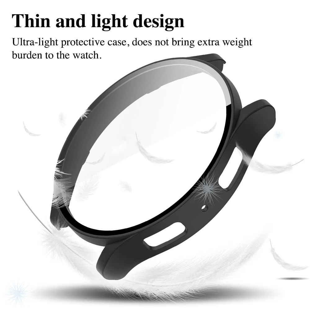 Cover per Samsung Galaxy Watch 6 40mm 44mm custodia protettiva antigraffio per paraurti per PC per accessori Samsung Watch6