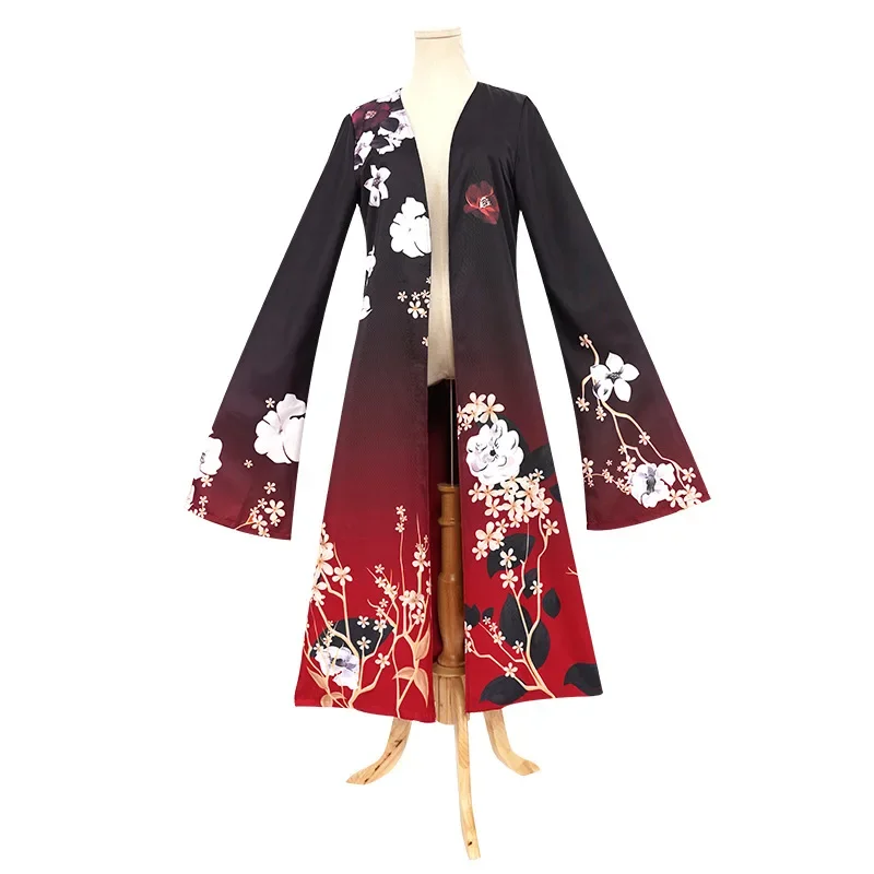 Vox Akuma Cosplay Cloak Nijisanji Luxiem VTuber Daddy Robe Unisex Japanese Haori Coat