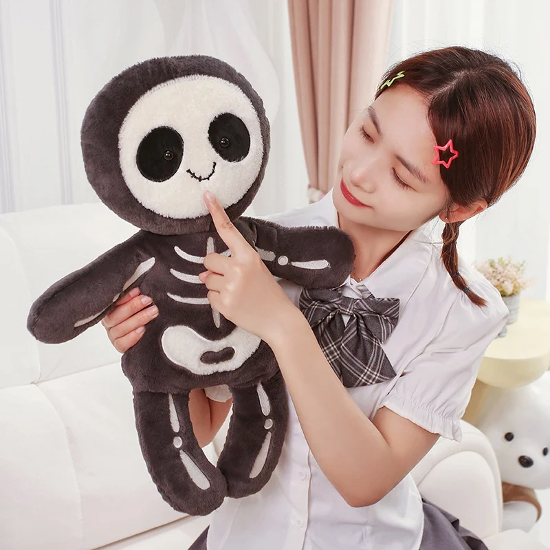 20-45 Cm Leuke Cartoon Halloween Knuffels Skelet Mummie Poppen Zachte Knuffels Voor Kinderen Halloween Decor party Creatieve Gift