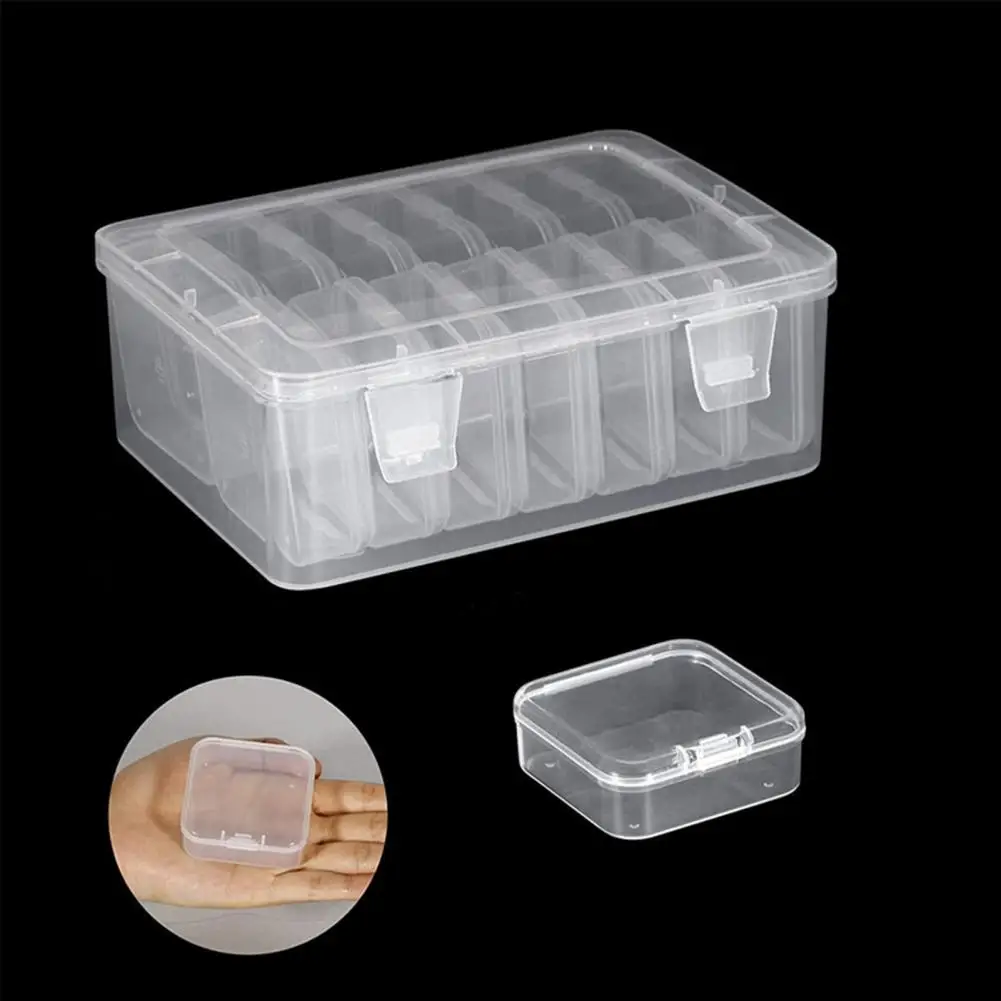 1 Set Convenient Bead Organizer Case  Moisture-proof Smooth Edge Beads Storage Case  Large Capacity Jewelry Storage Box