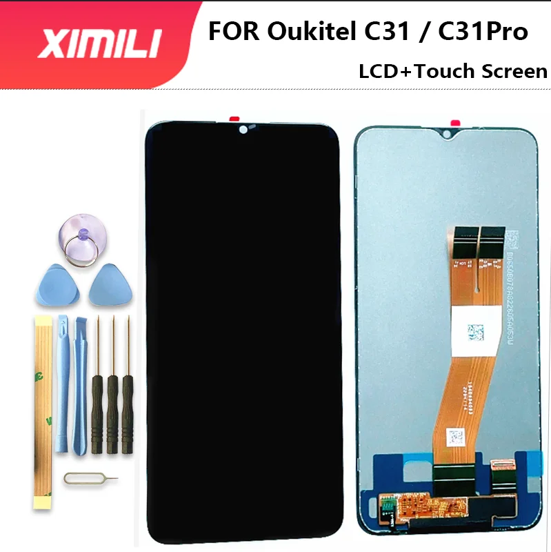 

New For Oukitel C31 LCD Display Touch Screen Panel Digitizer Glass Assembly Replacement Repair Parts For Oukitel C31 Pro FullLCD