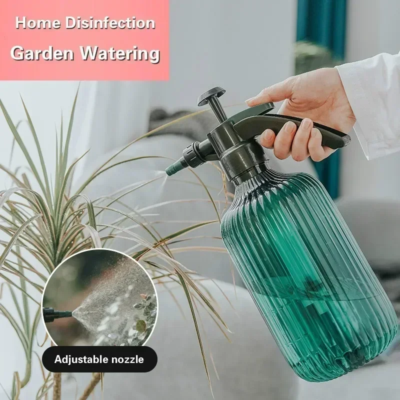 

2L Portable Pressure Garden Spray Bottle Kettle Plant Flowers Watering Can Pressurized Sprayer Gardening Tools Accessories