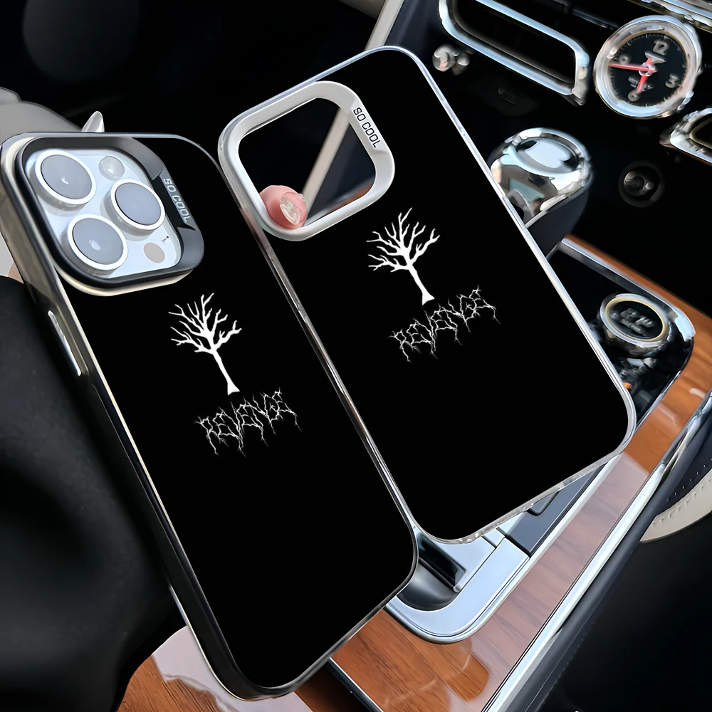 Epc Rapper X-XXXTentacionS Phone Case IMD Phone Case For IPhone 16 15 14 13 12 11 Pro Max Plus Color Silver Cover