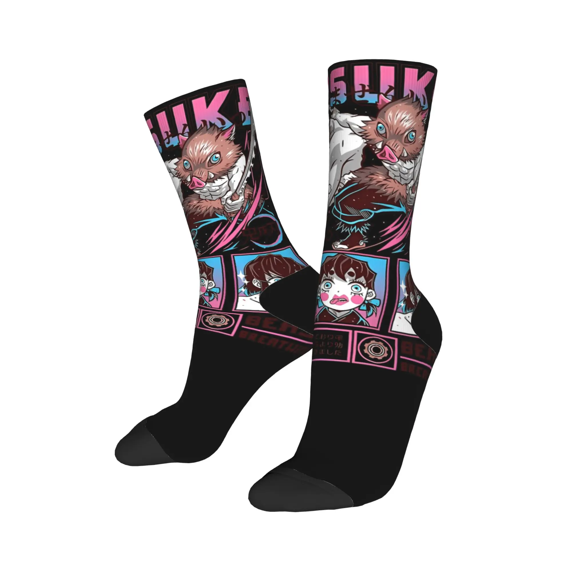 الرجال الجوارب Inosuke جوارب الخريف أزياء الجوارب الناعمة نمط في الهواء الطلق عدم الانزلاق الجوارب