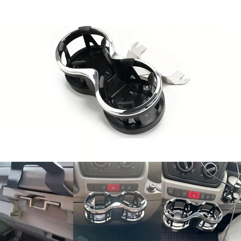 

RV Cup Holder Plastic Universal Drink Cup Holder Bracket for Peugeot Boxer Fiat Ducato Citroen Relay (2006-2023) Caravan Holder