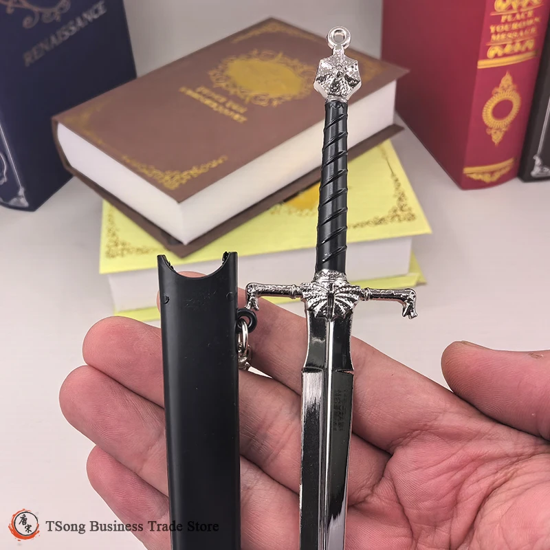 لعبة 22 سم (8.66 بوصة) ملحقات الأفلام والتلفزيون من العصور الوسطى البرية طبق الأصل أسلحة مصغرة نموذج العرش فاليريا بلاكفاير سوي #4