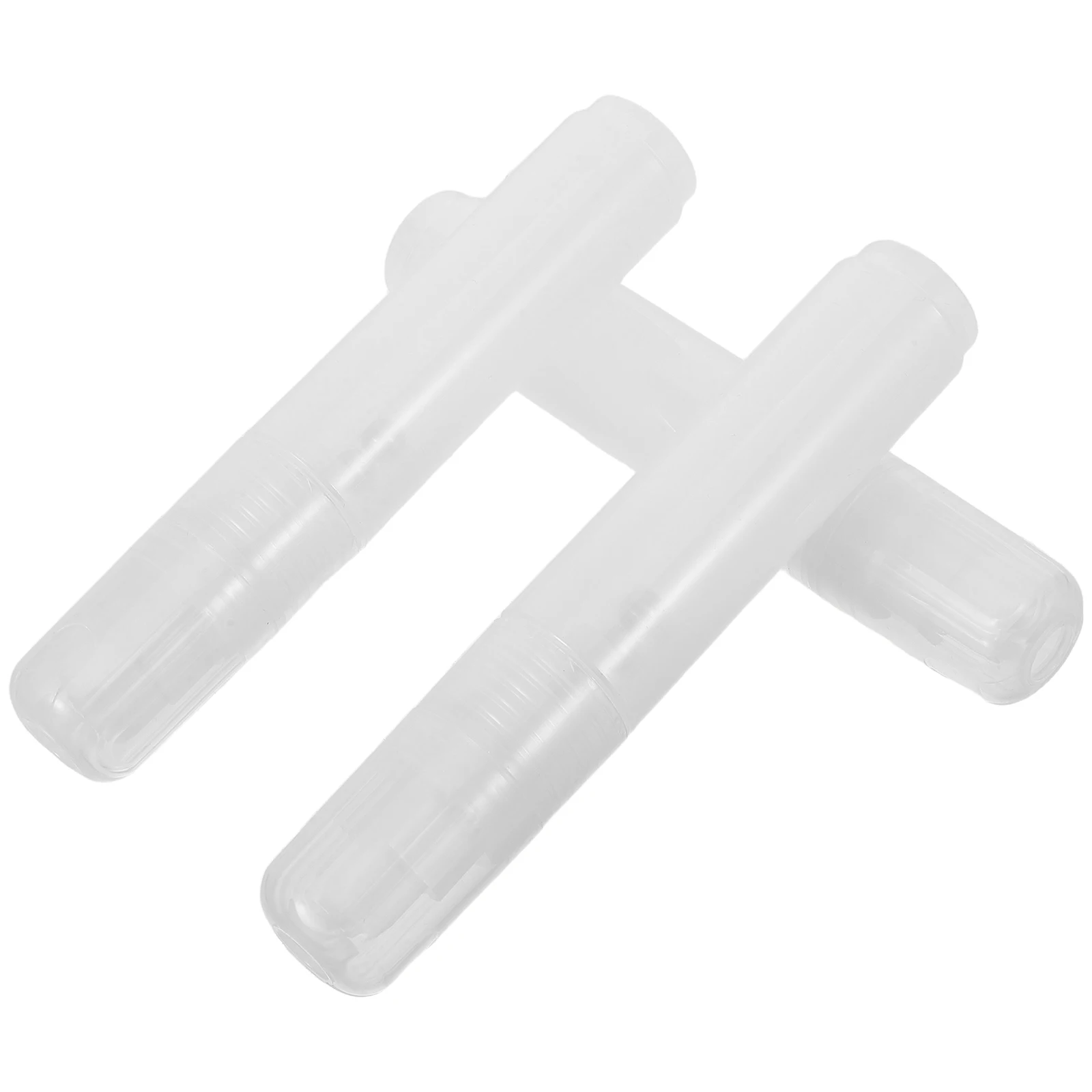 

3 Pcs Marker Pen Empty Tube Refillable Paint Plastic Blank Pens for Walls Graffiti Clear Flat Heads Bottle