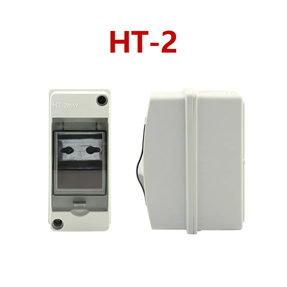 Scatola di distribuzione elettrica impermeabile esterna interruttore automatico MCB Power scatola di giunzione in plastica alimentatore IP65