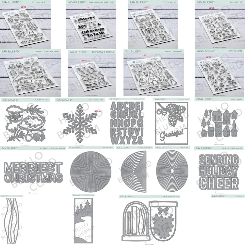 2022  New Stamps and Metal Cutting Dies diy Scrapbooking Photo Album Decorative Embossing PaperCard Crafts Die