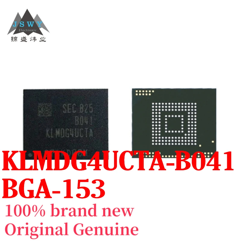 

(1/5 piece) KLMDG4UCTA-B041 KLMDG4UCTA BGA-153 Memory Chip IC