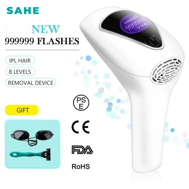 

NEW Professional laser hair removal IPL female epilator painless pulsed light women leg depilatory device for facial body bikini