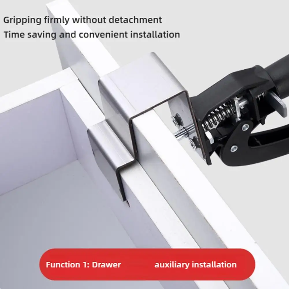 引き出しパネルクリップ木工クランプ車の家具キャビネット引き出し取り付け補助クリップツール H5I9