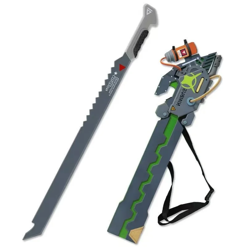 Anby Demara Luminescence  Prop Model Game Zenless Zone Zero prop Backpack Sword  Prop Halloween Party Accessories