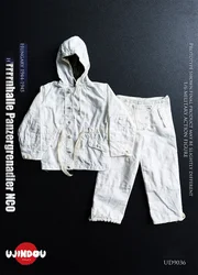 UJINDOU UD9036 Soldier Mini Toys Model Winter Snow White Overalls Hoodie Pant Not Real For 12